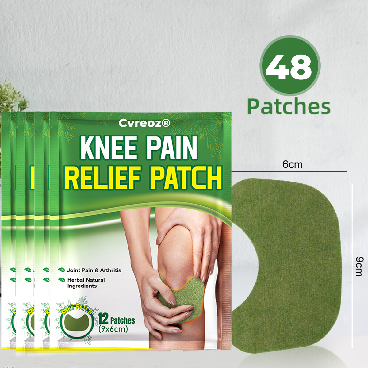 Cvreoz® Knee Pain Relief Patch