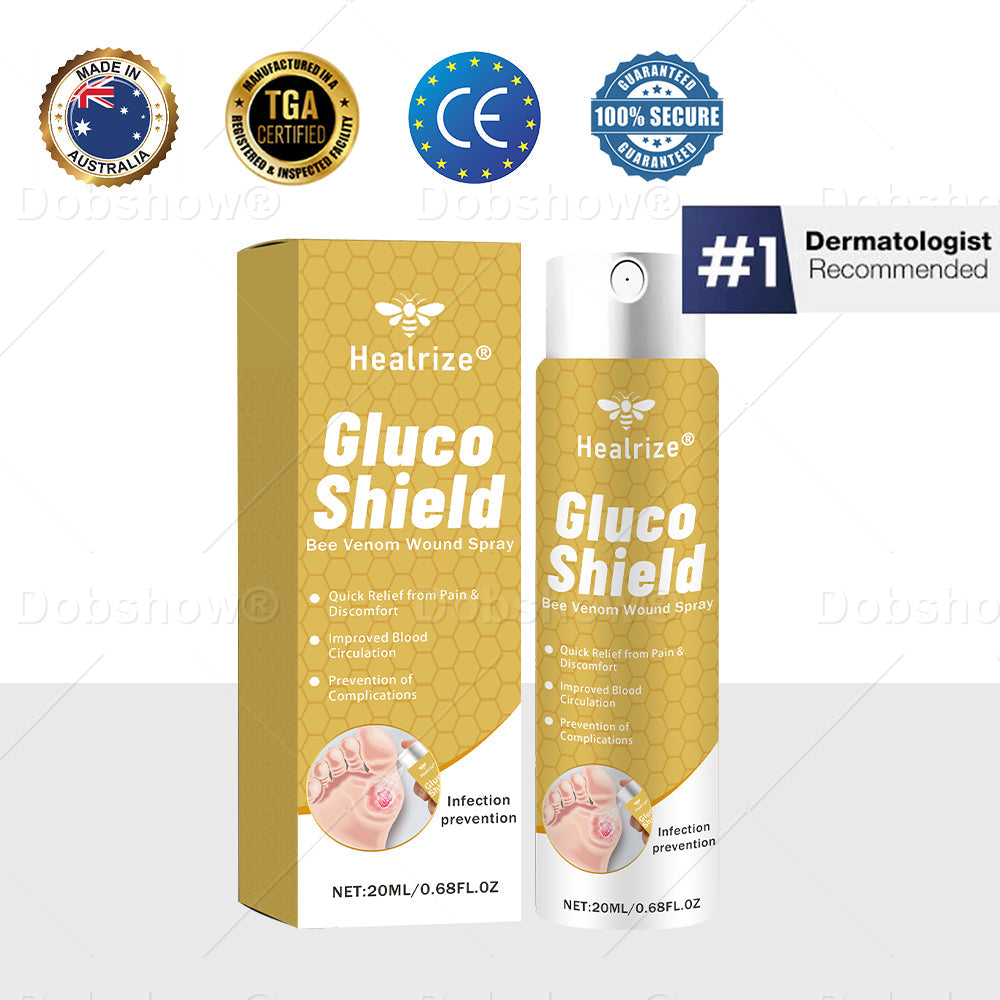 (🔥Last Day Promotion)🔥Healrize®GlucoShield Bee Venom Wound Spray💪