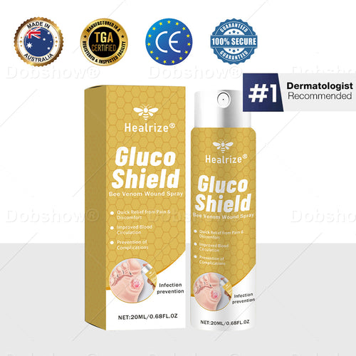 (🔥Last Day Promotion)🔥Healrize®GlucoShield Bee Venom Wound Spray💪