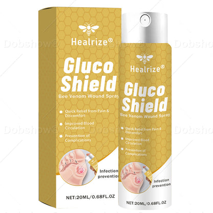 (🔥Last Day Promotion)🔥Healrize®GlucoShield Bee Venom Wound Spray💪