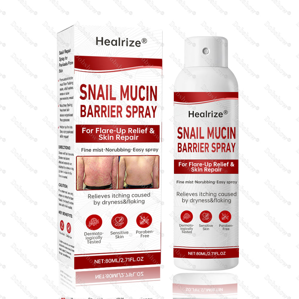 💥March Special Offers| Healrize® Snail Mucin Barrier Spray for Flare-Up Relief & Skin Repair
