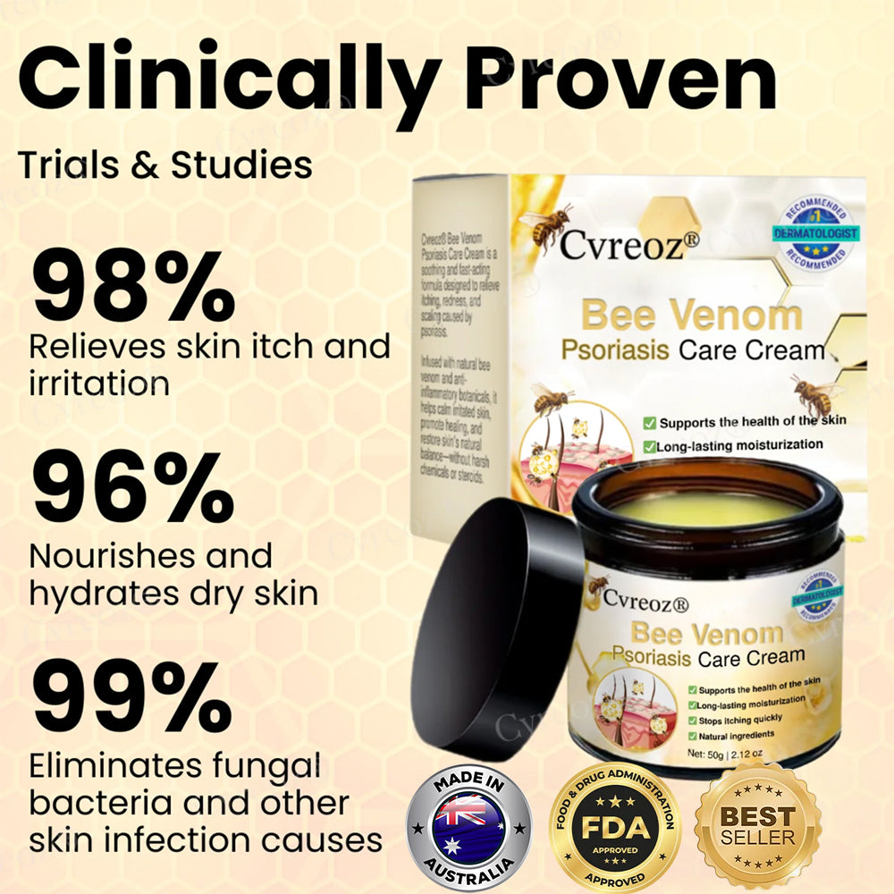 Cvreoz® Bee Venom Psoriasis Care Cream