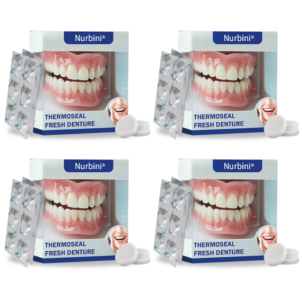 🦷4 Sets🦷+ 24 Denture Cleaning Tablets