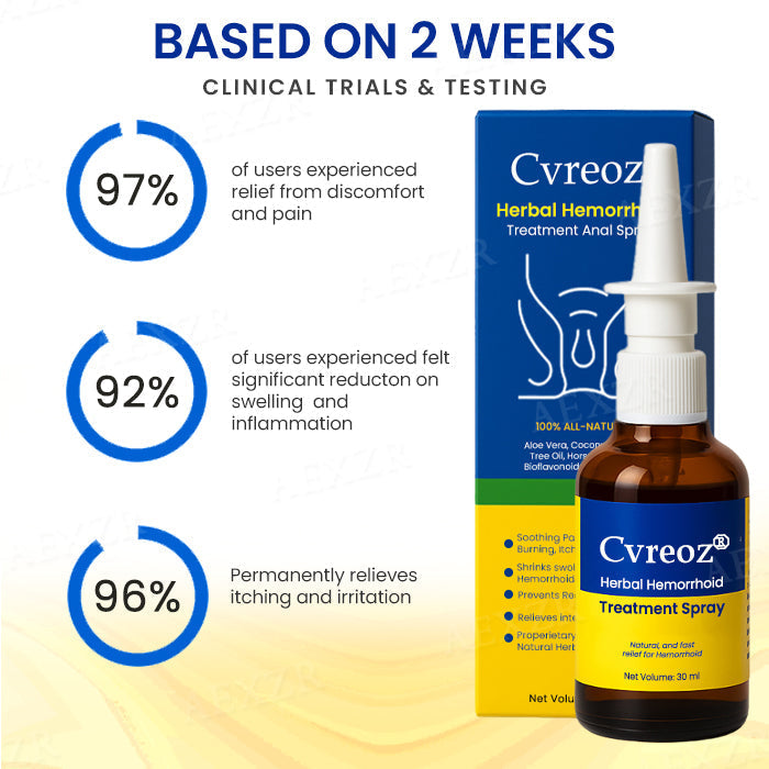 Cvreoz®𝐇𝐞𝐫𝐛𝐚𝐥 𝐇𝐞𝐦𝐨𝐫𝐫𝐡𝐨𝐢𝐝 𝐓𝐫𝐞𝐚𝐭𝐦𝐞𝐧𝐭 𝐀𝐧𝐚𝐥 𝐒𝐩𝐫𝐚𝐲