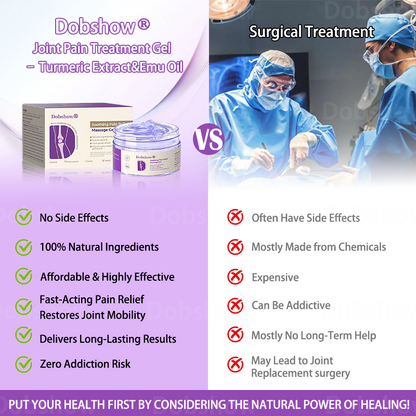 Dobshow®  Joint Pain Treatment Gel  – Turmeric Extract&Emu Oil