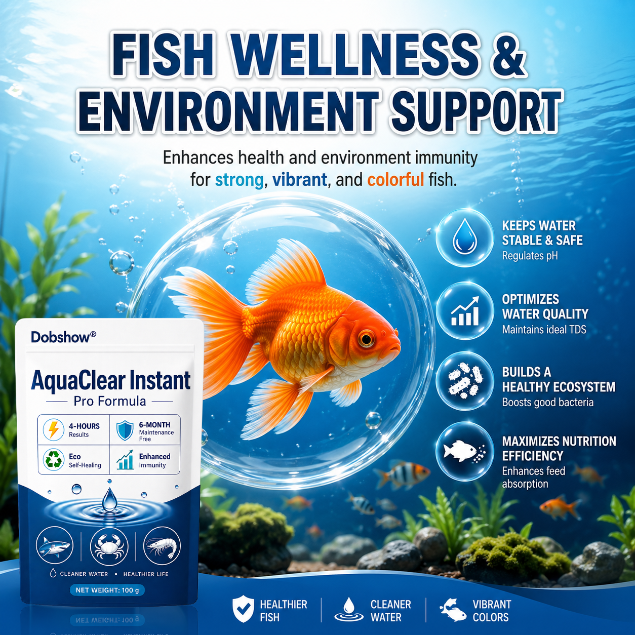 Dobshow® AquaClear Instant Pro Formula