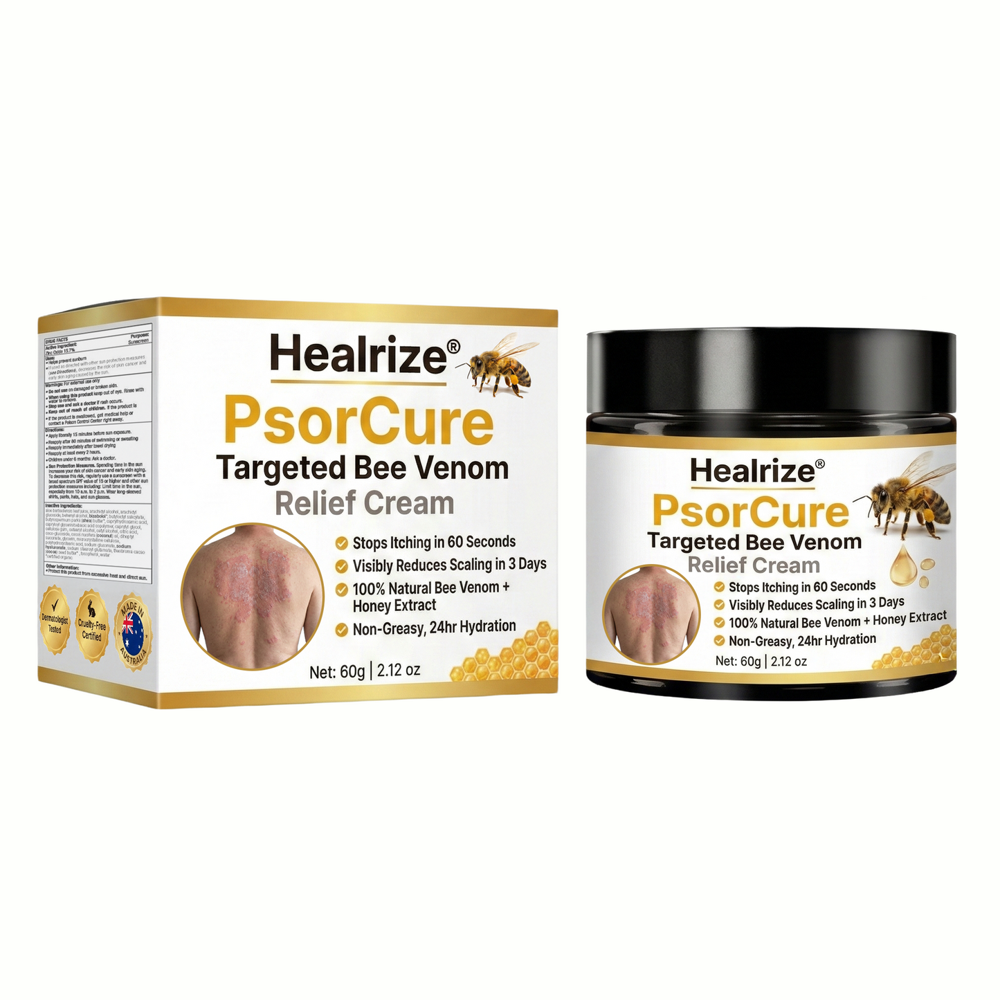 🐣 𝐄𝐚𝐬𝐭𝐞𝐫 𝐒𝐚𝐥𝐞 🐇| Healrize® PsorCure Targeted Bee Venom Relief Cream