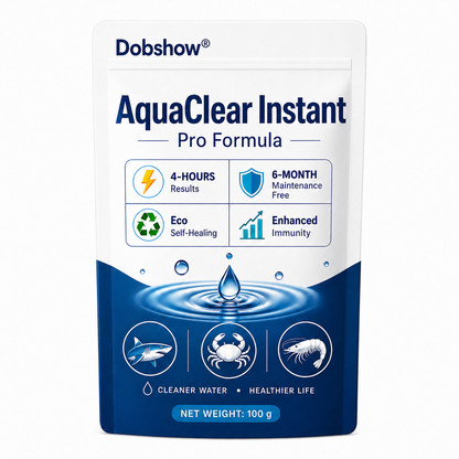 🧬 Clears Green Water in 24h | 100% Fish Safe (Bio-Formula)Dobshow® AquaClear Instant Pro Formula