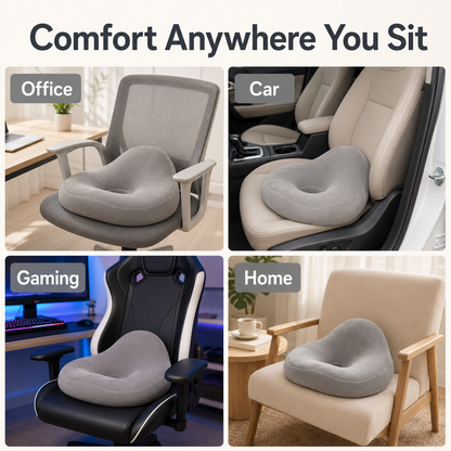 Dobshow® Long Sitting Beautiful Thighs Seat Cushion Office Thickened Version Home Sitting Cushion