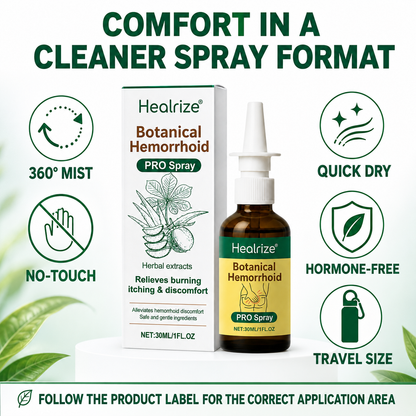 💥 Today Only🔥Healrize® Botanical Hemorrhoid PRO Spray