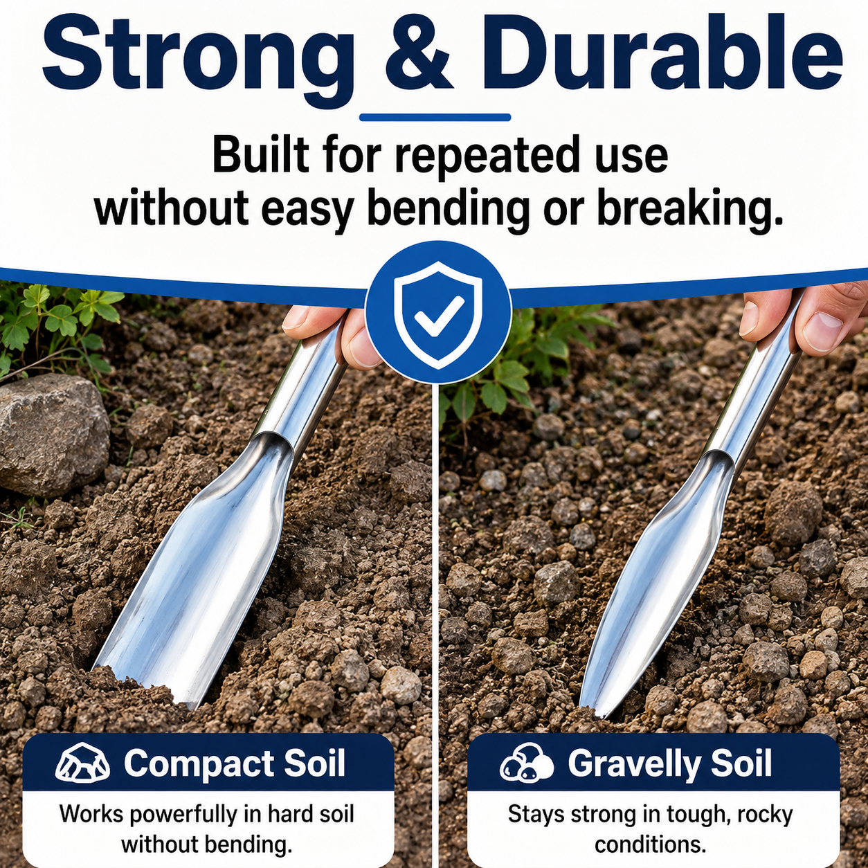 ⚡MCOIKY® Stainless Steel Garden Digging & Transplanting Tool Set